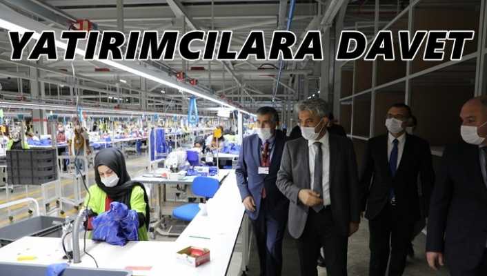 Erzincan Valisi Mehmet Makas, “Erzincan Organize Sanayi Bölgesi’ni daha üretken,
