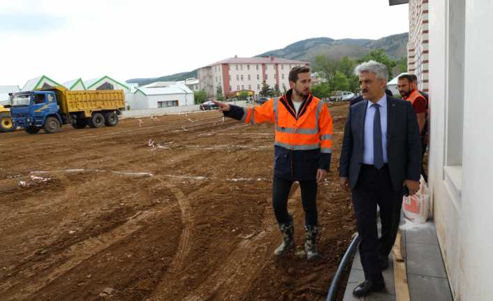 Vali Mehmet Makas, Refahiye İlçesinde Yürütülen Çalışmaları Yerinde İnceledi.