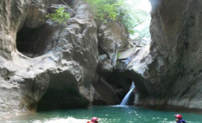 Kastamonu’nun Pınarbaşı ilçesinde 2. Türkiye Kanyon ve Doğa Sporları Festivali