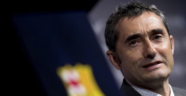 Barcelona'nın İspanyol teknik direktörü Ernesto Valverde, üst üste yaptıkları büyük
