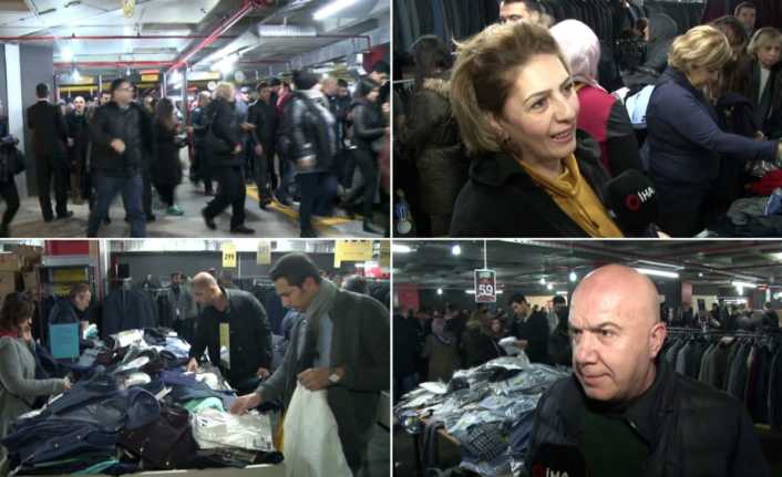 İndirimli alışveriş meraklılarının heyecanla beklediği "Garaj Günleri" etkinliği başladı. Yüzlerce