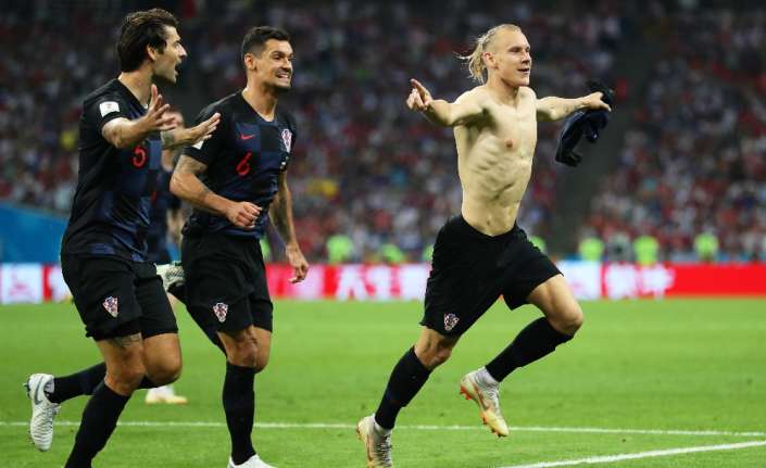 Hırvatistan’ın Dünya Kupası Çeyrek Finali’nde Rusya’yı elediği maç sonrası Beşiktaş’ın