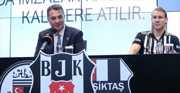 Beşiktaş, 4,5 yıllık sözleşme imzaladığı yeni transferi Hırvat futbolcu Vida'yı
