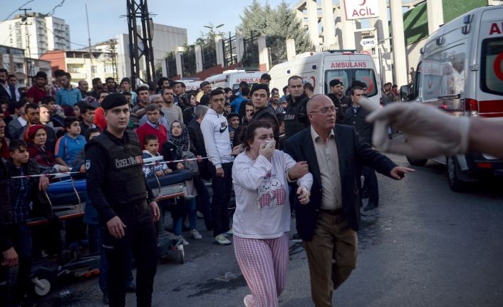 Gaziosmanpaşa’daki Taksim İlk Yardım Eğitim ve Araştırma Hastanesi’nde çıkan yangın
