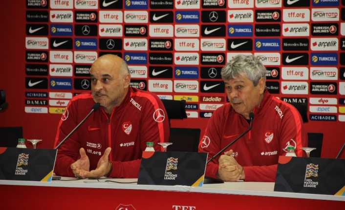 A Milli Takım Teknik Direktörü Mircea Lucescu, İsveç maçı öncesi