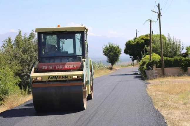 Yaylabaşı Yerleşkesinde Asfalt Serim Çalışmaları