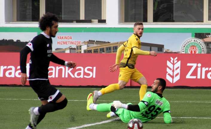 Ziraat Türkiye Kupası 5. Eleme Turu ikinci maçında Etimesgut Belediyespor,