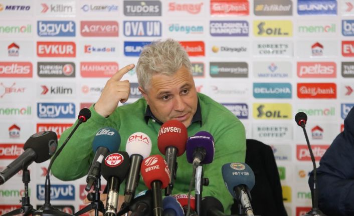 Kayserispor Teknik Direktörü Marius Sumudica, 5-0’lık Fenerbahçe mağlubiyetinin ardından yaptığı