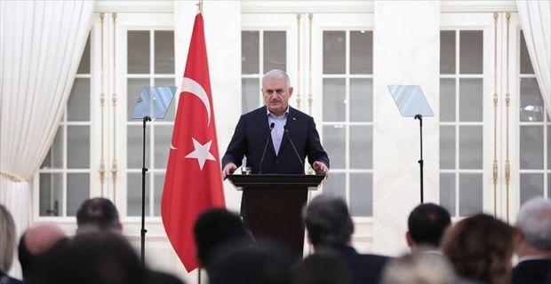Başbakan Yıldırım, dün Çankaya Köşkü'nde 15 Temmuz darbe davalarının müşteki