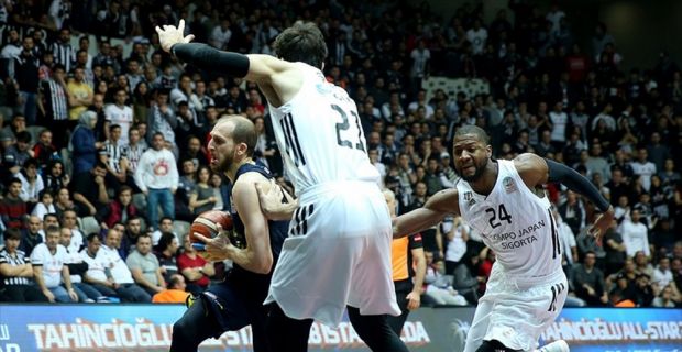 Tahincioğlu Basketbol Süper Ligi'nin 13. haftasında konuk olduğu Beşiktaş Sompo