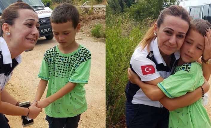 Mersin’de gittiği bir cinayet vakasında olay yerindeki 6 aylık bebeği