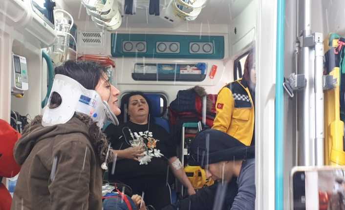 Erzincan'da meydana gelen kaza  saat 11.00 sıralarında, Erzincan- Erzurum