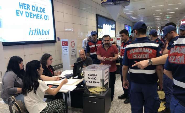 Yurt dışı seçmen kütüğüne kayıtlı olup Türkiye’de tutuklu bulunan vatandaşlardan