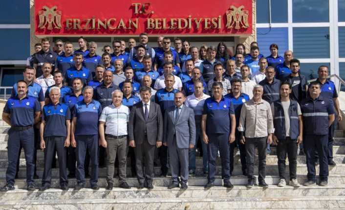 Belediye Başkanı Bekir Aksun Zabıta Teşkilatı’nın Kuruluşunun 197. Yılını kutladı.