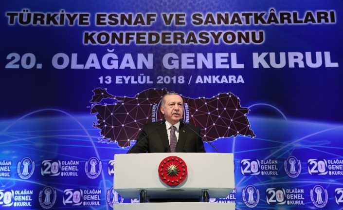 Cumhurbaşkanı Recep Tayyip Erdoğan, “Bu dönemde döviz bahanesiyle, dolarizasyonla sattıkları
