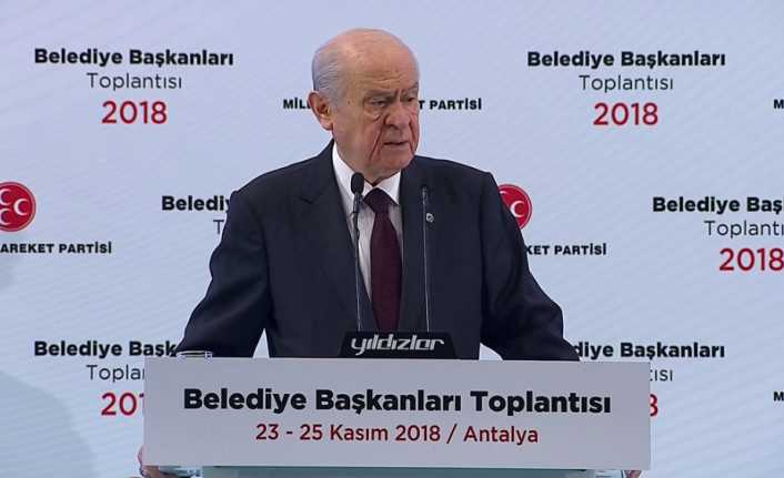 MHP lideri Devlet Bahçeli, “Zillet ittifakı yerli ve milli olmadığından