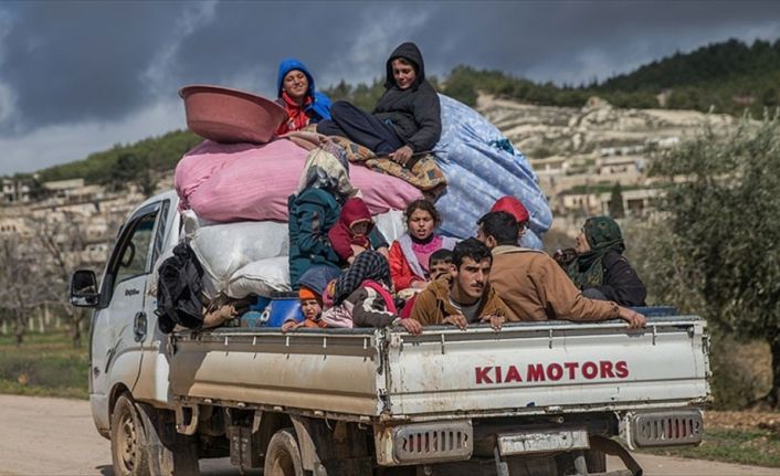 Terör örgütü YPG/PKK tarafından canlı kalkan olarak kullanılmak için zorla