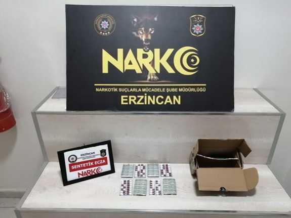 Erzincan İl Emniyet Müdürlüğüne bağlı Narkotik Suçlarla Mücadele Şube Müdürlüğü