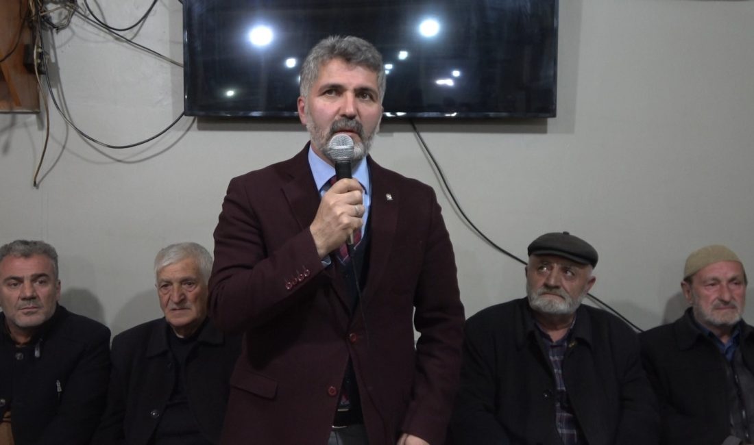 Yeni sanayi sitesi esnafına ziyaretlerini gerçekleştiren Çakır, Fatih mahallesi sakinleriyle