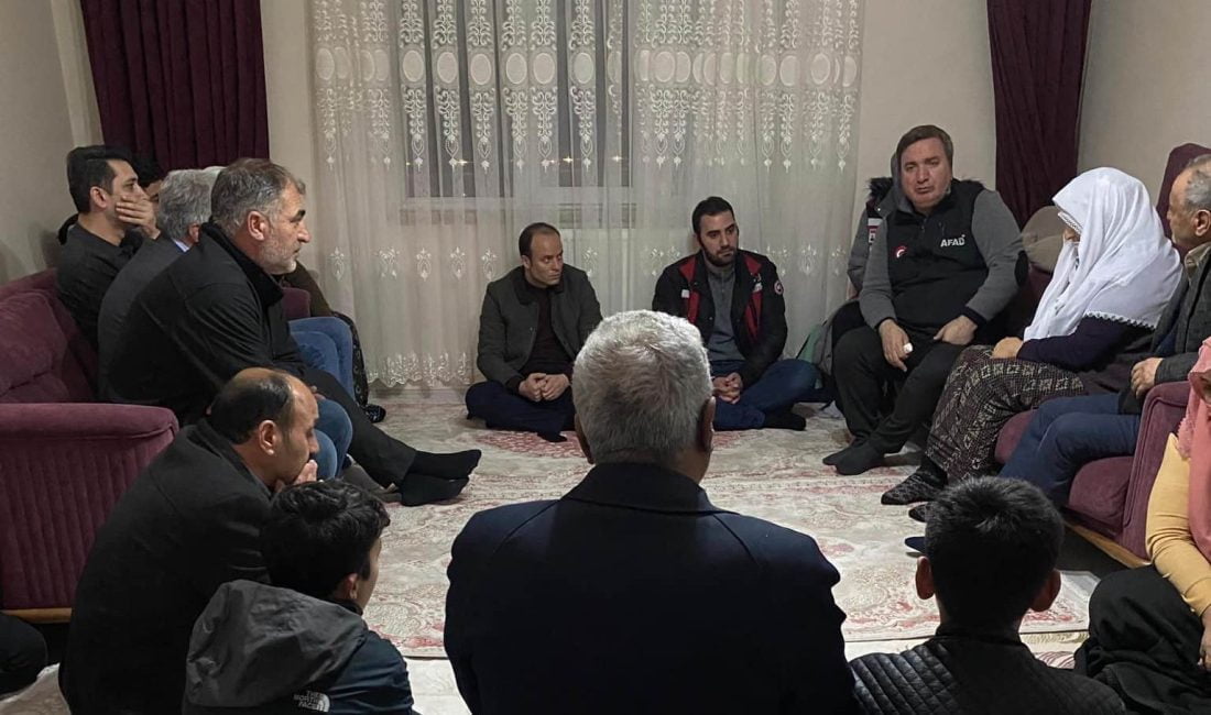 Erzincan Valisi Hamza Aydoğdu Erzincan’daki maden sahasında meydana gelen toprak