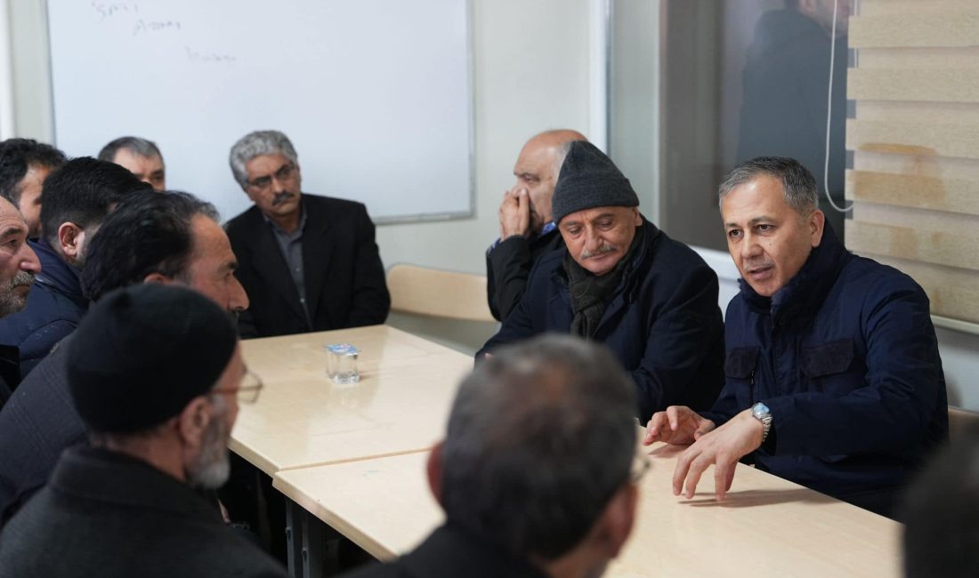 Bakan Yerlikaya Erzincan'daki Son Durumu Anlattı