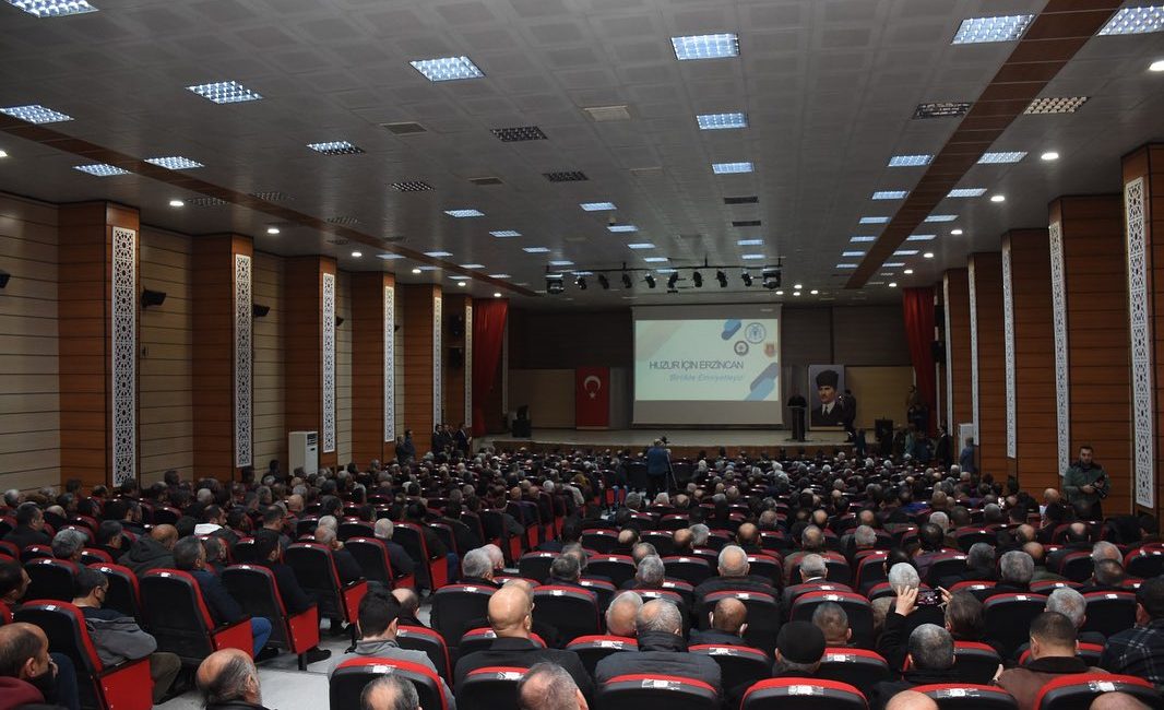 Erzincan’ın en huzurlu şehirler arasında ilk beşte yer aldığını belirtti.