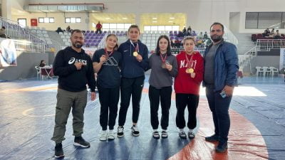 U17-U20 Kadınlar Güreş Türkiye Şampiyonası’nda Erzincanlı Sporculardan Büyük Başarı