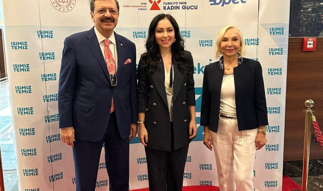 Rüveyda Tanoğlu'nun Katılımıyla TOBB Kadın Girişimciler Toplantısında İşimiz Temiz Projesi