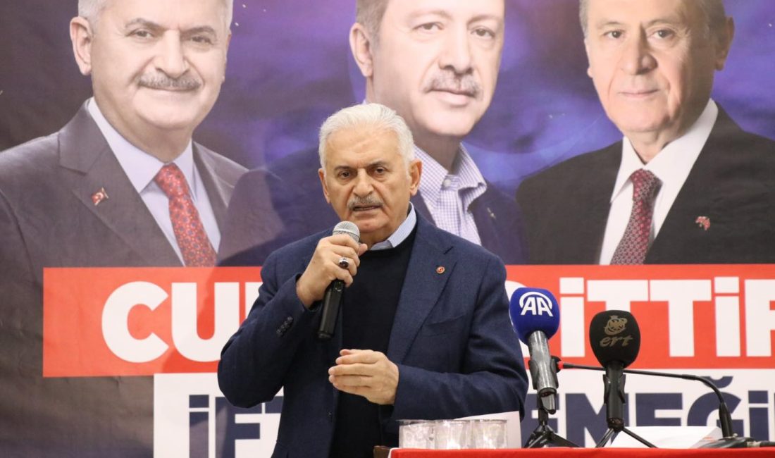 Yıldırım; "Dün bizimle birlikte hareket eden bazıları ne yazık ki