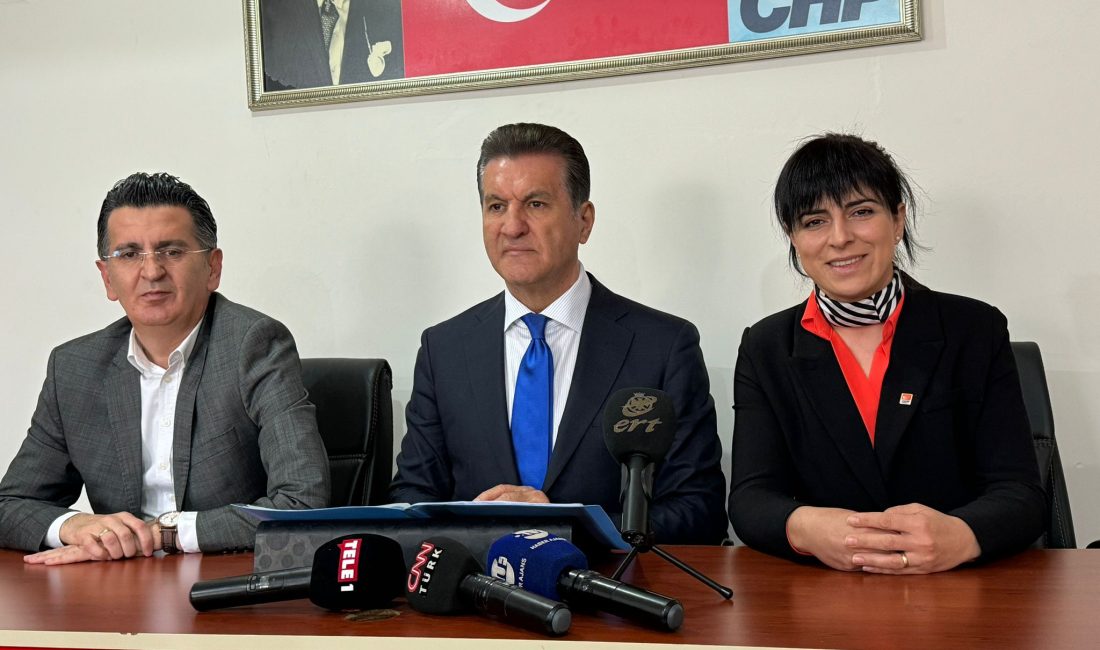 CHP Erzincan Milletvekili Mustafa Sarıgül Ramazan ayının başlaması nedeniyle basın