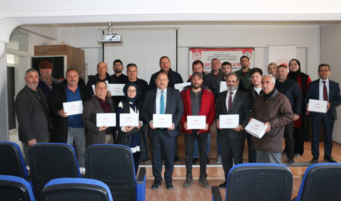 80 tane mastit kontrol cihazı dağıtımı yapıldı. 