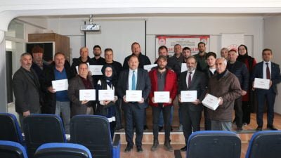 80 tane mastit kontrol cihazı dağıtımı yapıldı. 