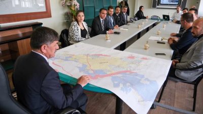 İmar Planı Revizyon çalışmalarının 1’nci etabını oluşturan zemin etüt, arazi