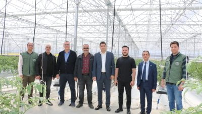 Erzincan’da seracılığın geliştirilmesi amacıyla başlatılan çalışmalar aralıksız devam ediyor