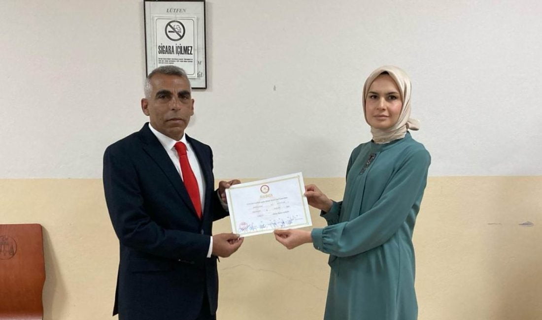 Kargın Belediye Başkanı seçilen Adem Güneş mazbatasını aldı