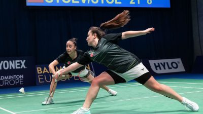 Erzincanlı milli sporcular, Avrupa Büyükler Badminton Şampiyonası’nda bronz madalya aldı.