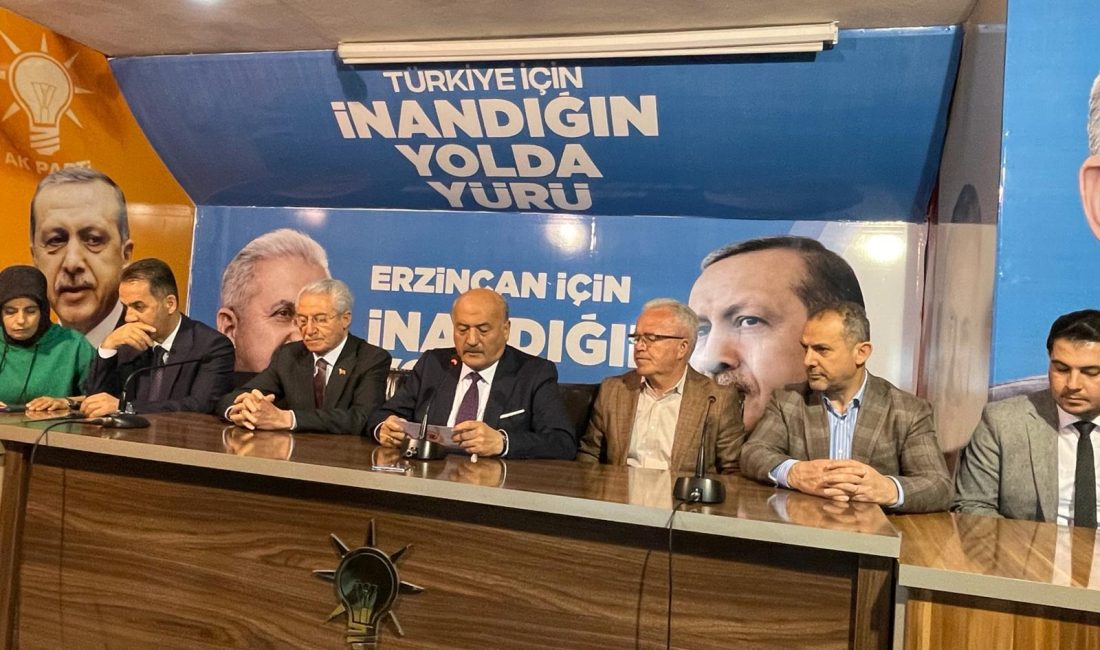 AK Parti Erzincan Milletvekili Süleyman Karaman 31 Mart 2024 tarihinde