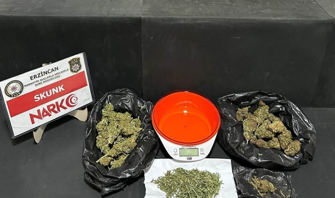 169,86 gram Skunk Maddesi Ele Geçirildi