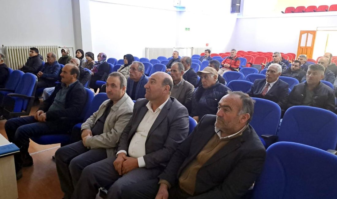 Erzincan Tarım ve Orman İl Müdürlüğü eğitim ve yayım çalışmalarını