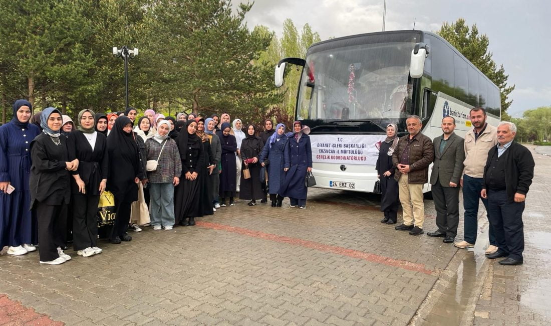 Erzincan İl Müftülüğü Gençlik Hizmetleri Komşu Şehirler Projesiyle Gençlere Ziyaretler