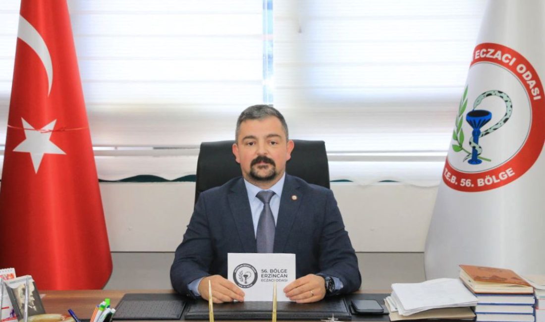 56. Bölge Erzincan Eczacı Odası Başkan Ecz. Burak Sarıkaya, 14