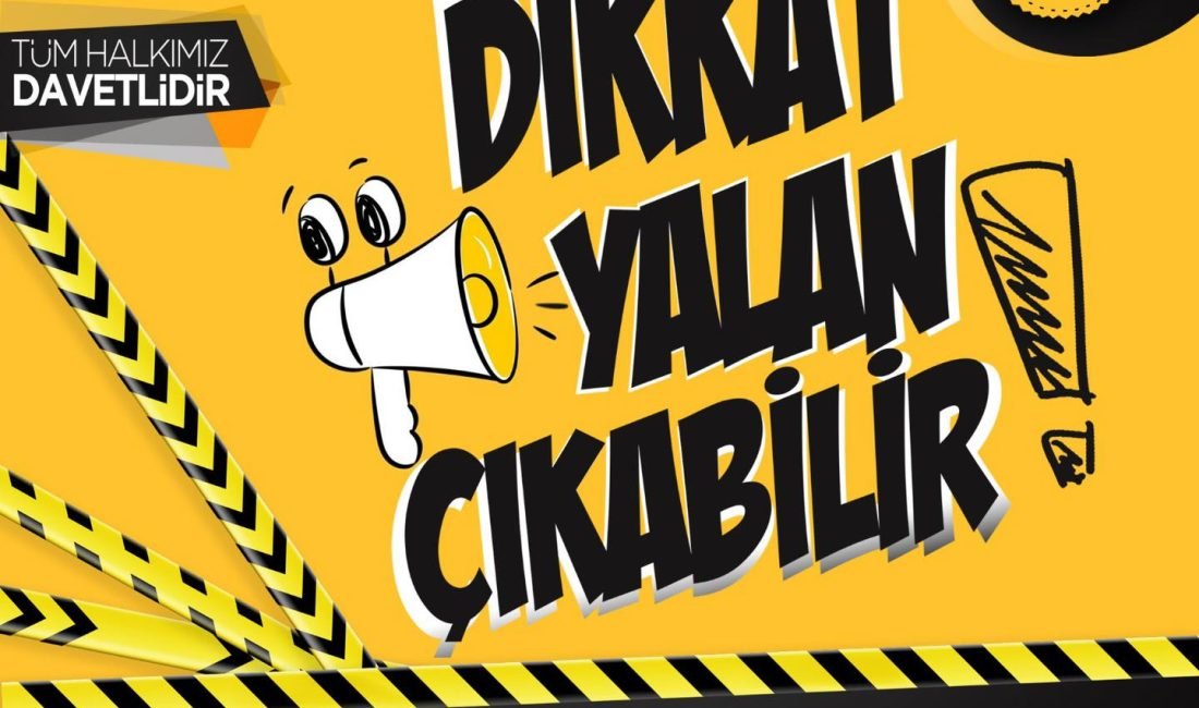 hazırlanan "Dikkat Yalan Çıkabilir” oyunu, Çarşı Mahallesi TOKİ Konutları içerisinde