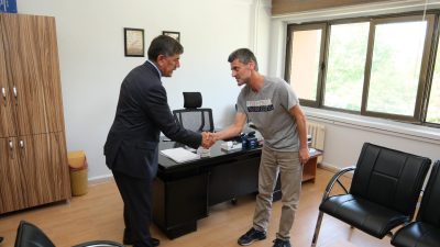 Erzincan Belediye Başkanı Bekir Aksun, Belediye Çalışanlarının Kurban Bayramlarını Kutladı.