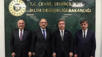 AK Parti Erzincan Milletvekili Süleyman Karaman, Erzincan Valisi Hamza Aydoğdu