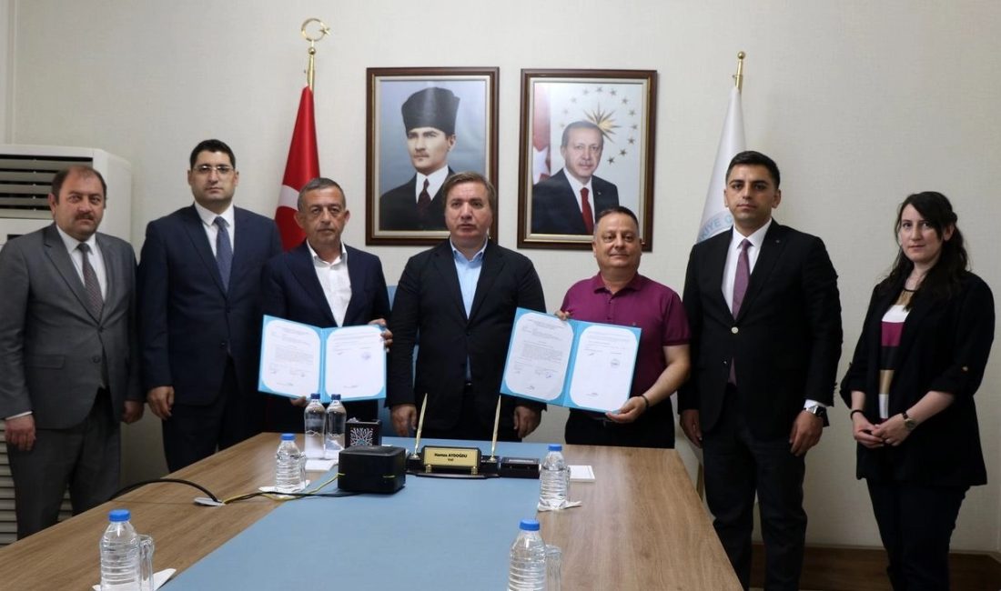 Erzincan’da Düve Merkezi Protokolü imzalandı.