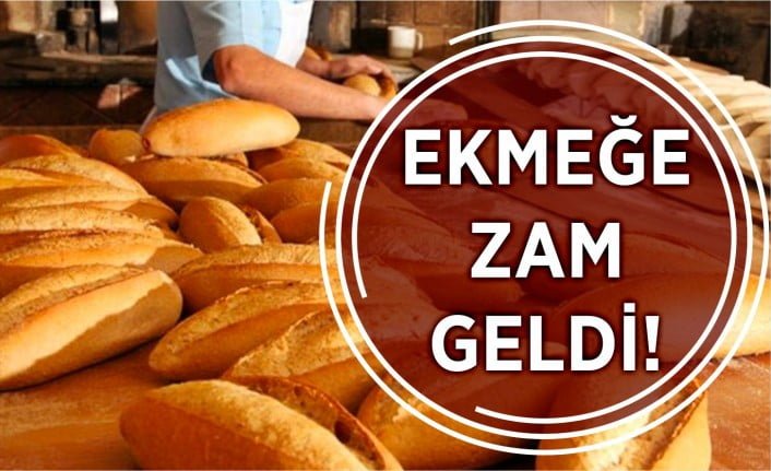 Erzincan’da 200 Gram Ekmek 9 Lira Oldu 200 gram ekmek fiyatı 8 TL’ den 9 TL’ ye
