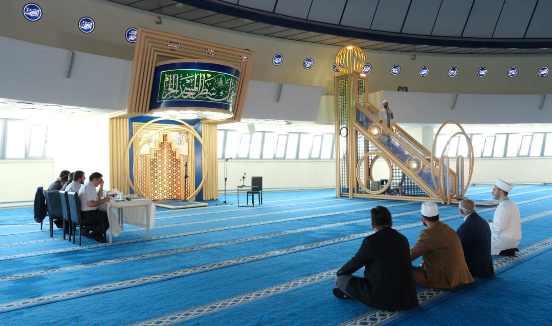 İl birinciliği yarışmaları Terzibaba camiinde yapıldı.