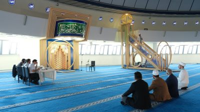 İl birinciliği yarışmaları Terzibaba camiinde yapıldı.