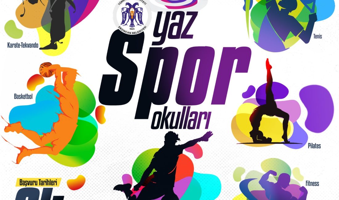 Erzincan Belediyesi Yaz Spor Okulları Başlıyor Başvurular 24 Haziran – 05 Temmuz 2024 tarihleri arasında, Çarşı