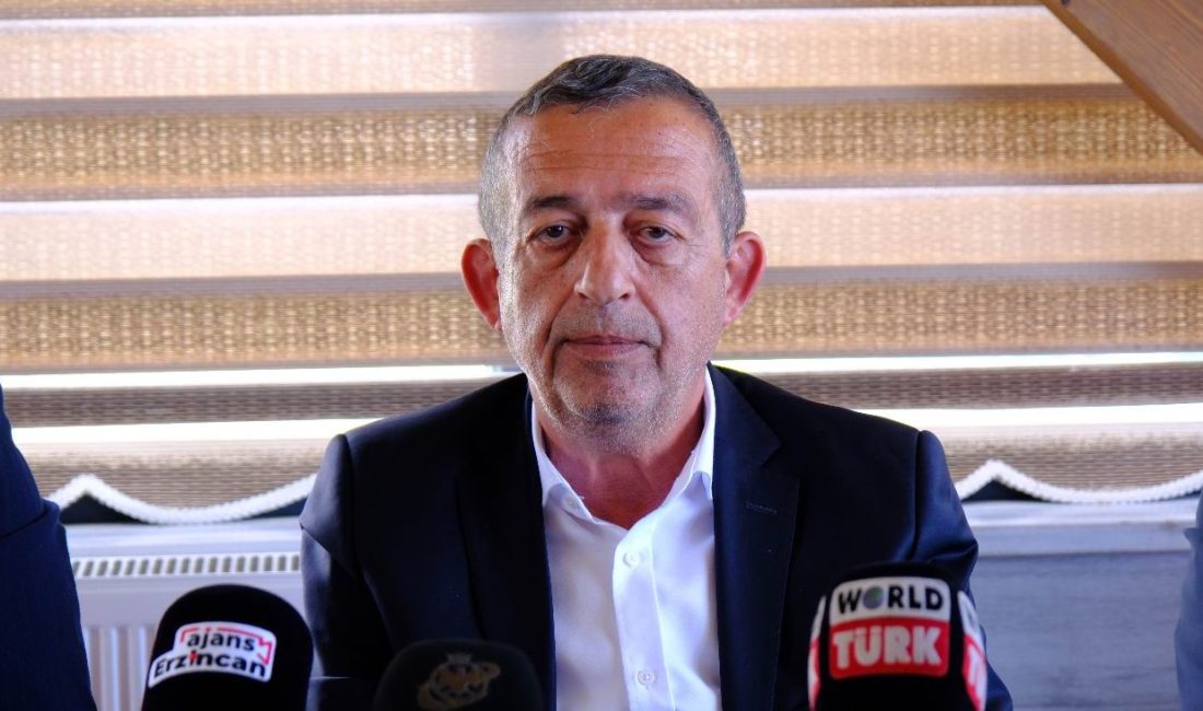Erzincan Ticaret ve Sanayi Odası Yönetim Kurulu Başkanı Ahmet Tanoğlu,